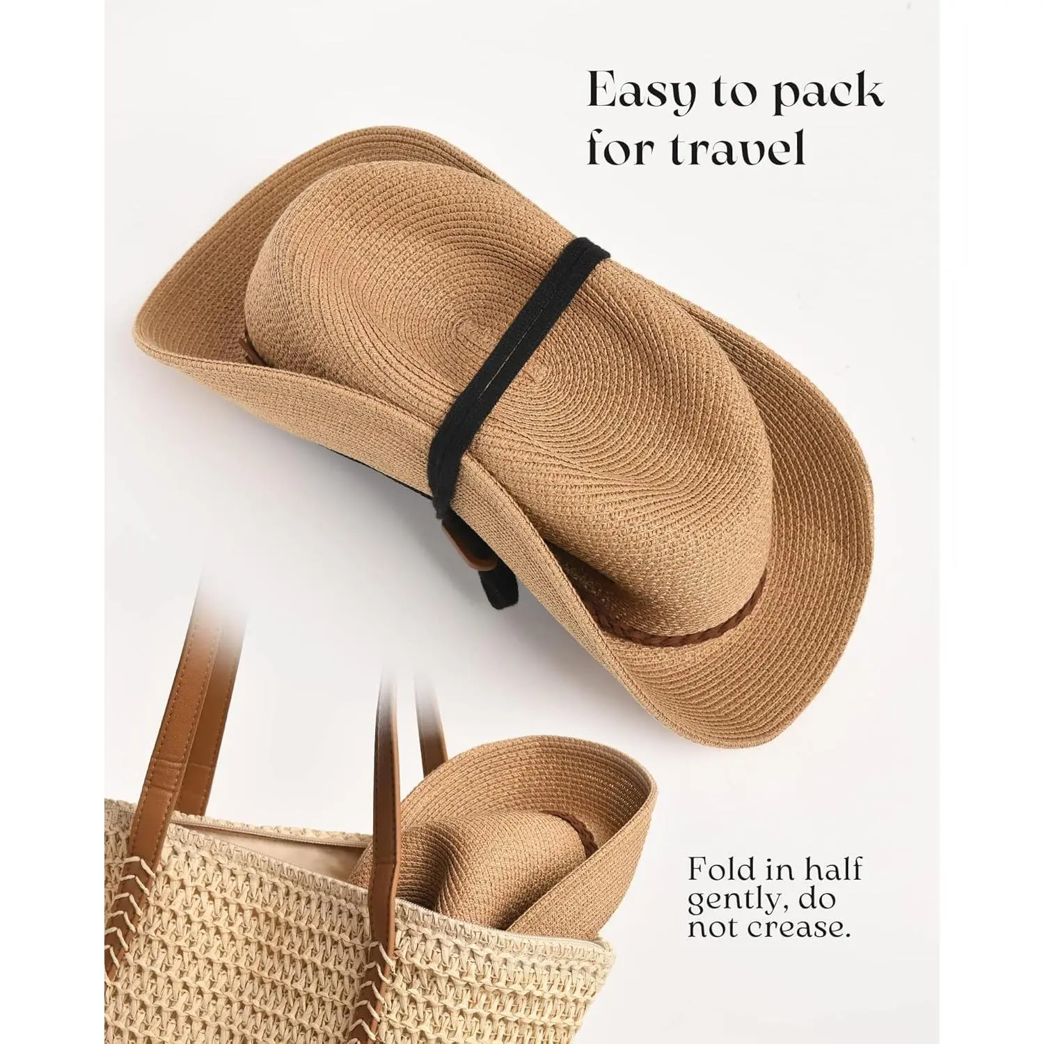 FURTALK Sun Hats for Women Summer Wide Brim UV UPF 80+ 