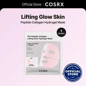 [COSRX Official] The Peptide Collagen Lifting Glow Hydrogel Mask (1 mask)