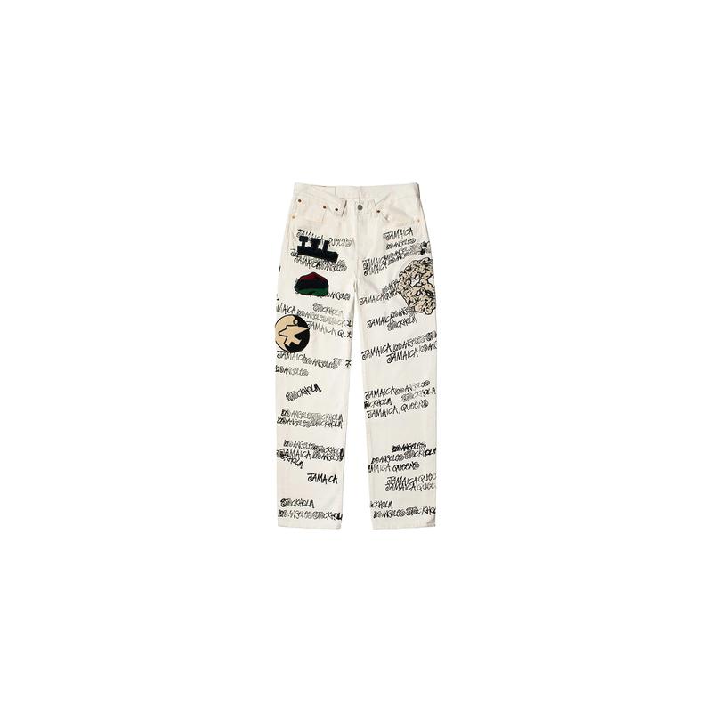 Stussy x Denim Tears x Our Legacy TTL 501 Jean "White" DT182