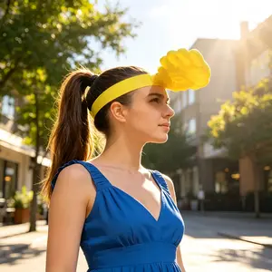 Weird Hand-Shaped Sun Visor Headband, Funny Novelty Party Costume Accessory, UV Protection Outdoor Visor, Fun Hobby Toy for Adults Teens, Perfect for Festival Cosplay Beach Camping Photo Booth Props