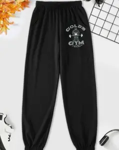 Golds Gym Wolves Sweatpants Unisex Gym Graphic Pants Comfortable Stylish Fit Workout Apparel Perfect Gift for Gym Enthusiasts trending 2026