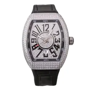 Moissanite watch, waterproof Swiss mechanical watch