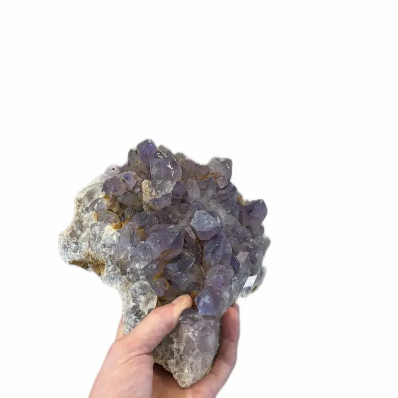 Large Natural Raw Amethyst Geode Chunk from Brazil for Decorative / spiritual Purposes