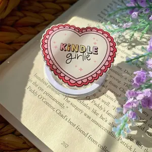 Kindle Girlie Girl Pink Cute Bow MagSafe Magnetic Phone Kindle E Reader Grip