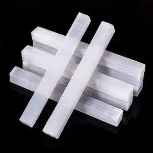 Selenite Stick Morocco Natural Crystal Bowl Gorgeous Stone Gemstone Jewelry Energy Healing Love Girlfriend Boyfriend Souvenir Valentine Father Mother Anniversary New Year Christmas Halloween Birthday Gift