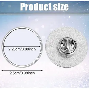 Sublimation lapel /neck tie pin