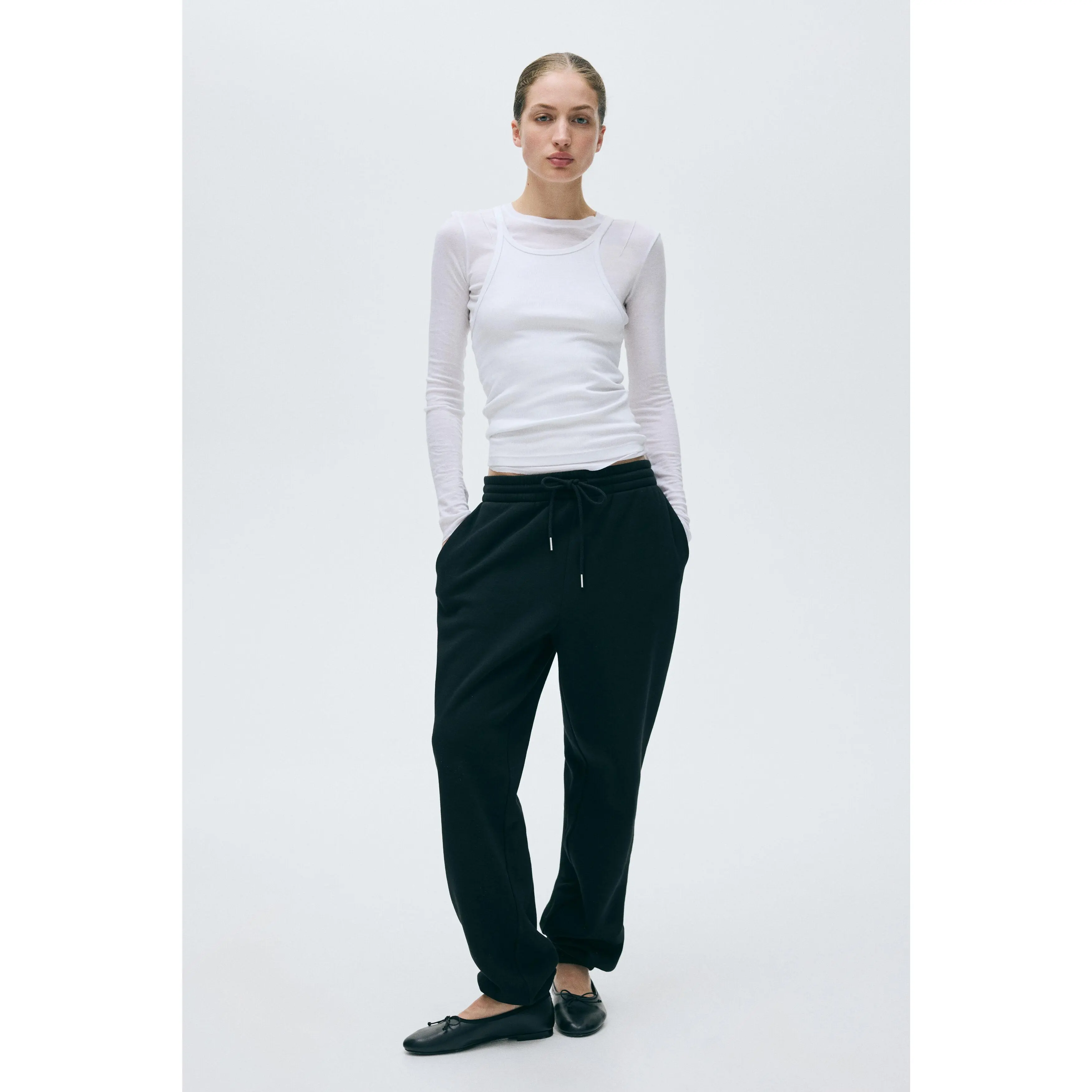 H&M Cotton-blend sweatpants
