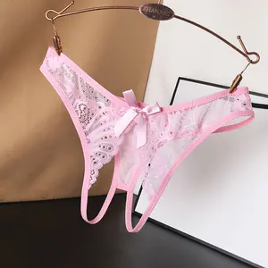 New Sexy Lace Open-End Wear-Free Women's T-Back Womenswear Panties