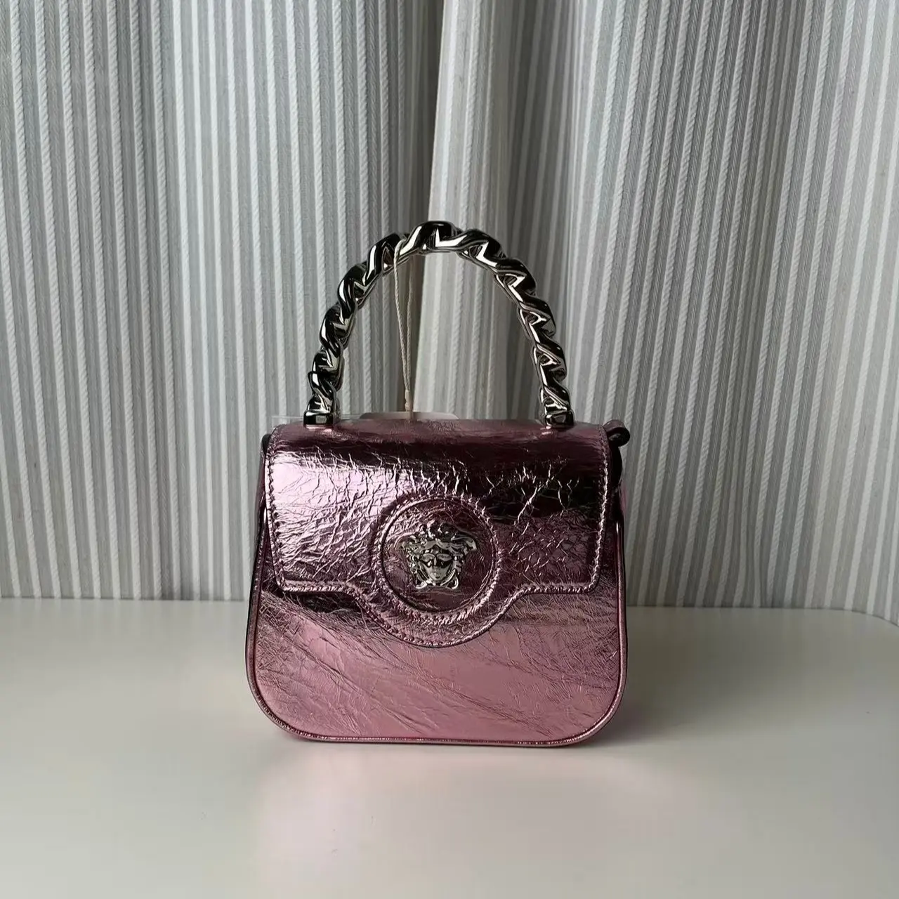 Pre-owned VERSACE cow Crossbody Bags bag