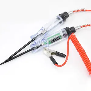 Car Truck Voltage Circuit Tester Auto Tools Car Diagnostic Probe Test Pen Light Bulb Electric Measuring Pen Tools 5V-120V