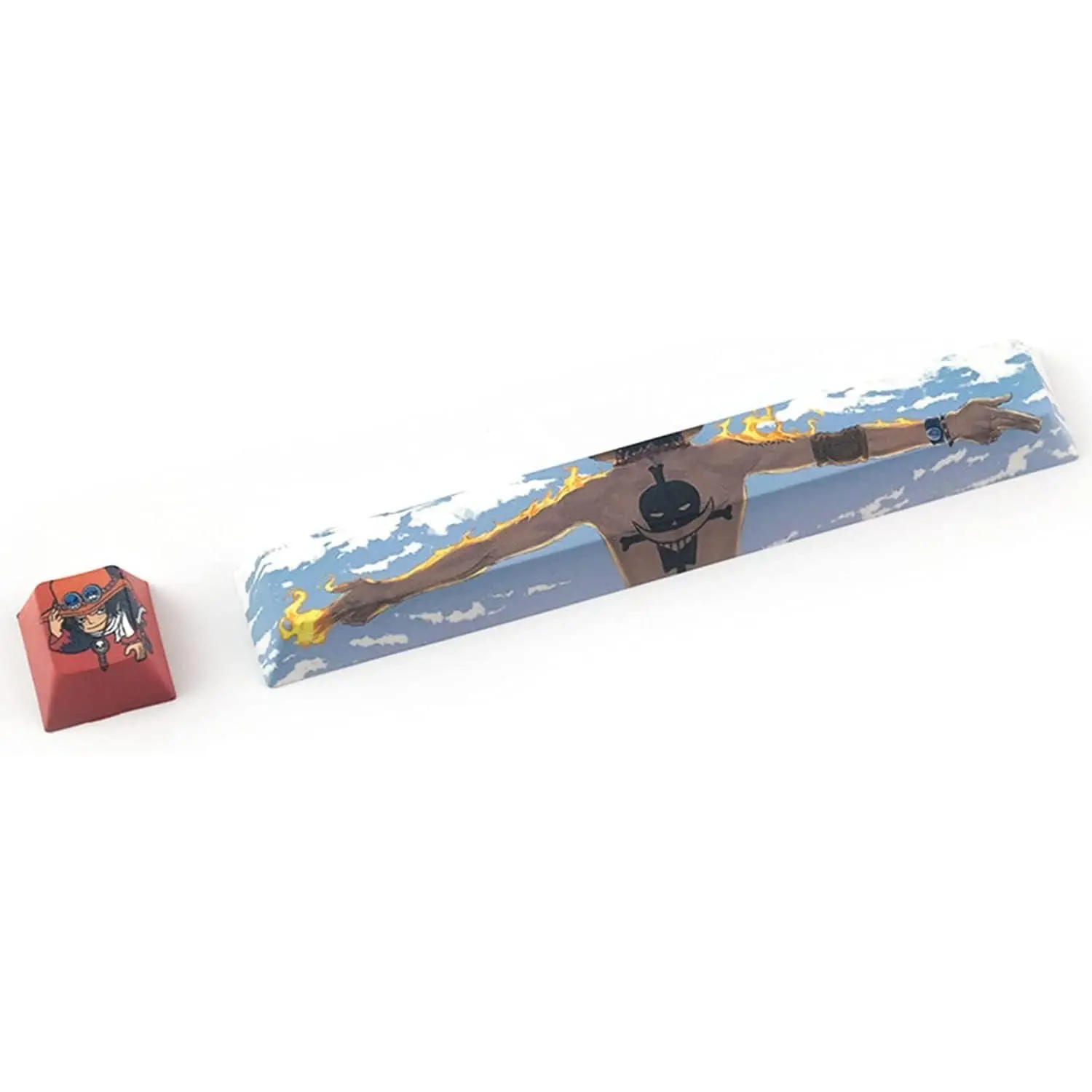 2 Keycap Set, 6.25U Spacebar Keycap and ESC Keycap, 5-Side Dye-subbed PBT Cherry DIY Keycaps for Gaming Mechanical Keyboards,, Ace