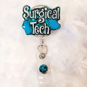 Surgical Tech Badge Reel