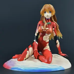 Gospel Warrior, Asuka, Last Scene, Sitting Position, Battle Suit, Battle Damage, Anime Figure