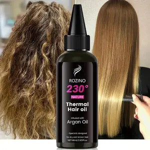 Thermal Hair Oil Infused with Argan Oil (60ml), Targets Dry and Broken Hair, Nourishes and Cares, Makes Hair Rejuvenate with Vitality and Luster