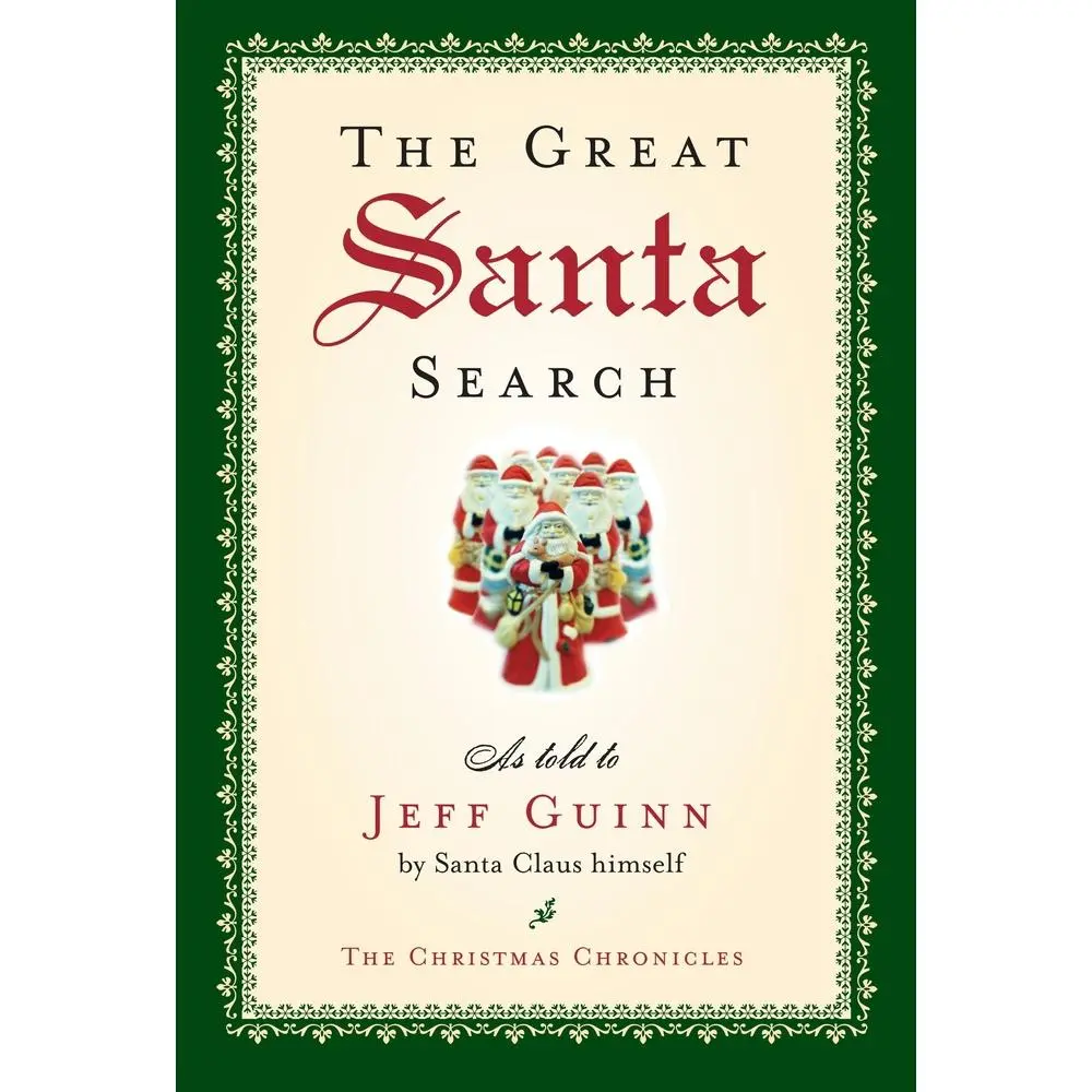 Used Paperback Book - The Great Santa Search by Jeff Guinn (English, Very Good Condition, 336 Pages) - Christmas Chronicles, Santa Claus, Reality TV Show Themed Literature