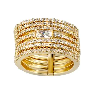 Semanario Ring - 14K Gold-Plated