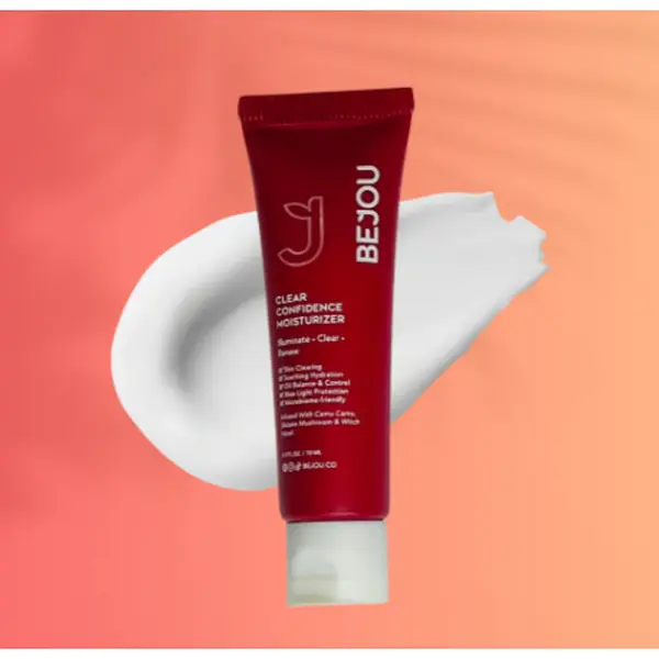 BEJOU Peptide & Probiotic Face Cream - Soothing Moisturizer with Glycerin & Lysine for Oily, Acne & Rosacea Prone Skin, Radiant Glow - 100g, Sensitive, Detox, Hydrate, Moisture