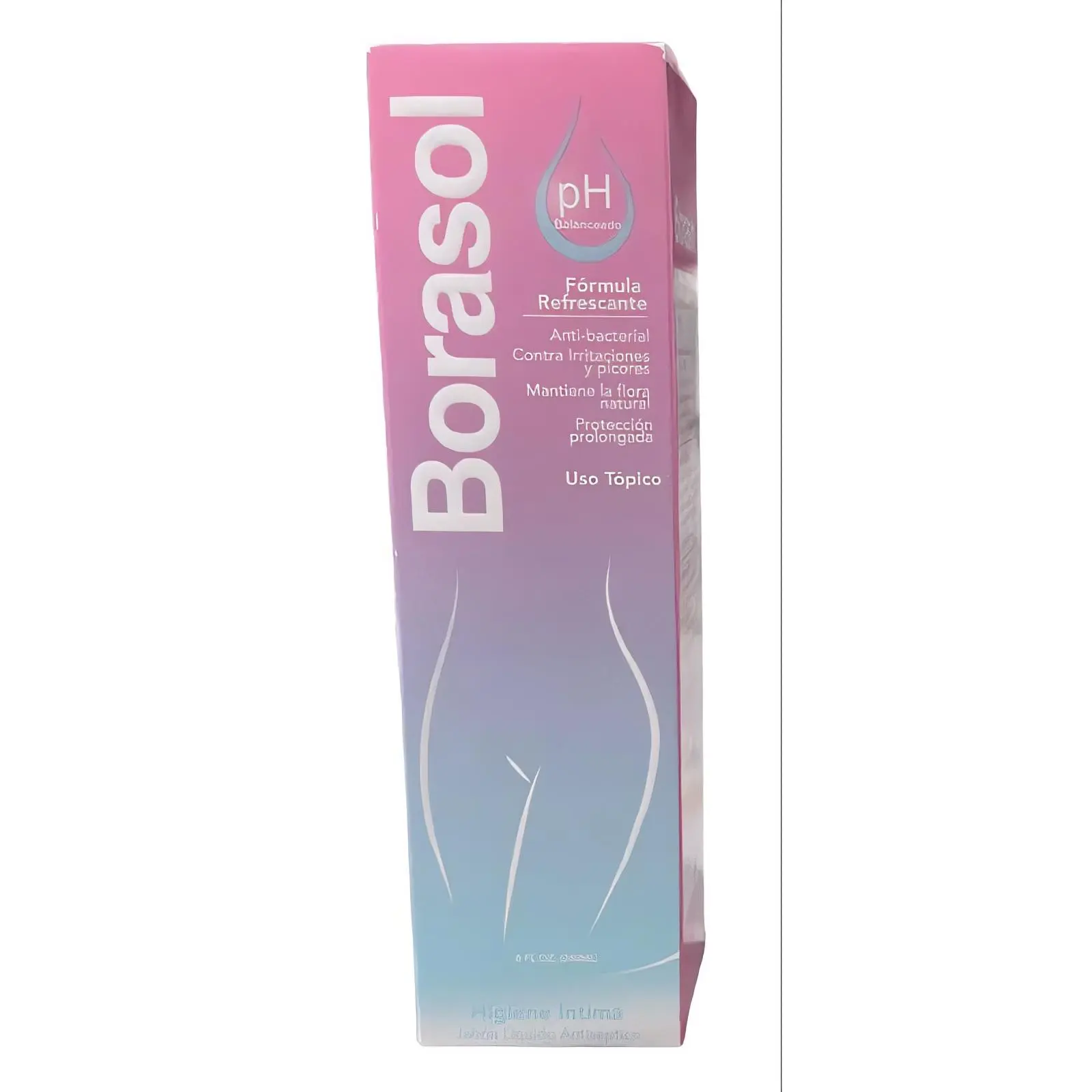 Borasol pH Balanced Refreshing Formula Anti-Bacterial for Irritations and Itches 1 fl oz Toner