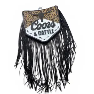 Made to order Sassy Saint Coors & Cattle Pocket Scented Car Freshie, Aroma Therapy, Small Space Deodorizer with Innovative Features for a Fresh Driving Experience