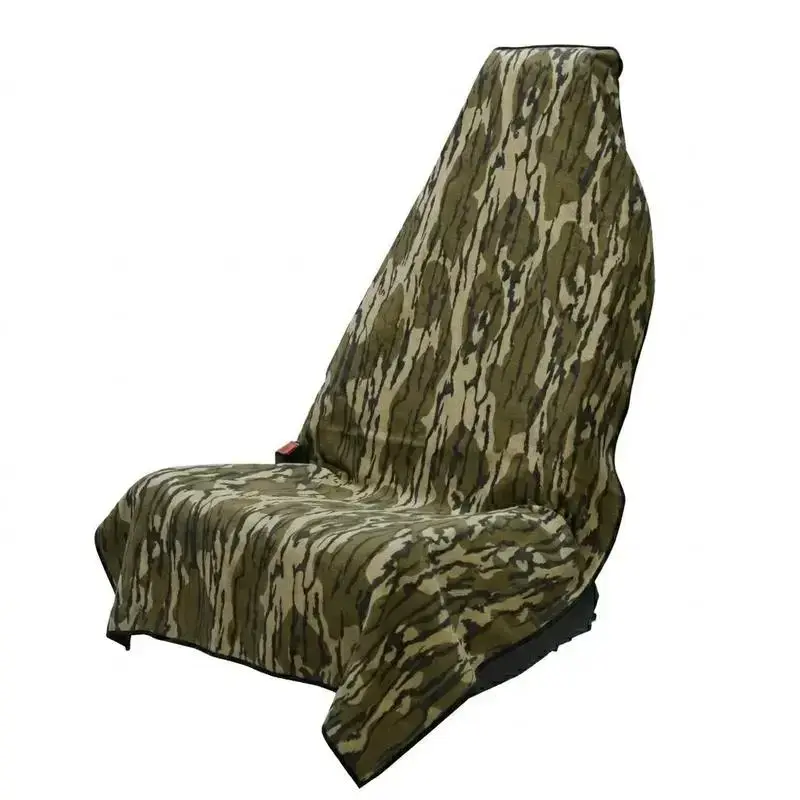 Bottomland Camo Car Seat Cover Towel for Cars SUVs Trucks for Daily Driving and Road Trips