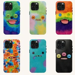 Funny Ugly Monster Phone Case Colorful Plush Creature Case Compatible with iPhone 11, 12, 13, 14, 15, 16, 17 & Samsung S22 S23 S24 S25 S26 – check our available sizes