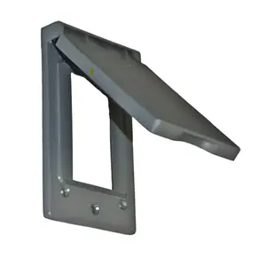 Orbit 1C-GV 1-Gang Wallplate, Outdoor Receptacle Electrical Box Cover, Weatherproof, Gray Finish Orbit 1C-GV 1-Gang Wallplate, Outdoor Receptacle Electrical Box Cover, Weatherproof, Gray Finish