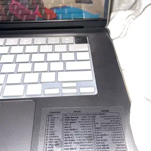 Transparent Shortcut Key Sticker, Office Software Shortcut Key Sticker, Computer Laptop Keyboard Sticker