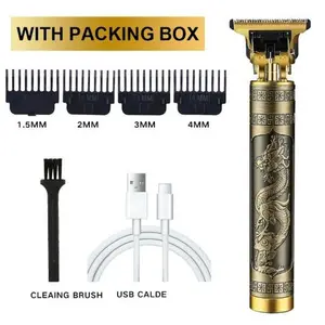 Hair Clippers for Men, Professional Hair Trimmer Zero Gapped T-Blade Trimmer Cordless Rechargeable Edgers Clippers Electric Beard Trimmer Shaver Hair Cutting Kit for Men