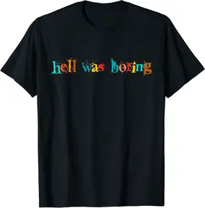 Hell Was Boring Eboy Egirl Aesthetic Vintage Goth Clothing T-Shirt - Kesharleemas Shop 48B0CNTM8WZ4