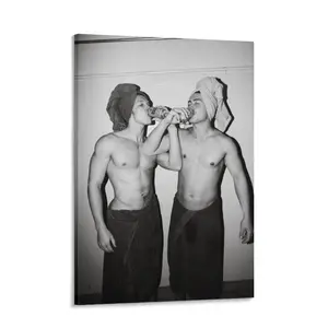 Heated Rivalry Poster 2025 Canvas Art Inkjet Print for Indoor Display Smooth Satin Finish Home Office Gift Waterproof Solid Wood Frame
