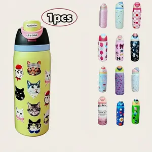 1 Piece 32oz Stainless Steel Insulated Cup with Multi-style Flip Lid, Long-lasting Heat & Cold Retention, Portable Leak Proof, High Cost-effective Quality Material, Perfect for Students, Commuting, Gifting & Daily Use