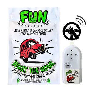 What The Honk: Hidden Annoying Car Horn Prank NEW Sound For Carpool, Office Gags and Pranking