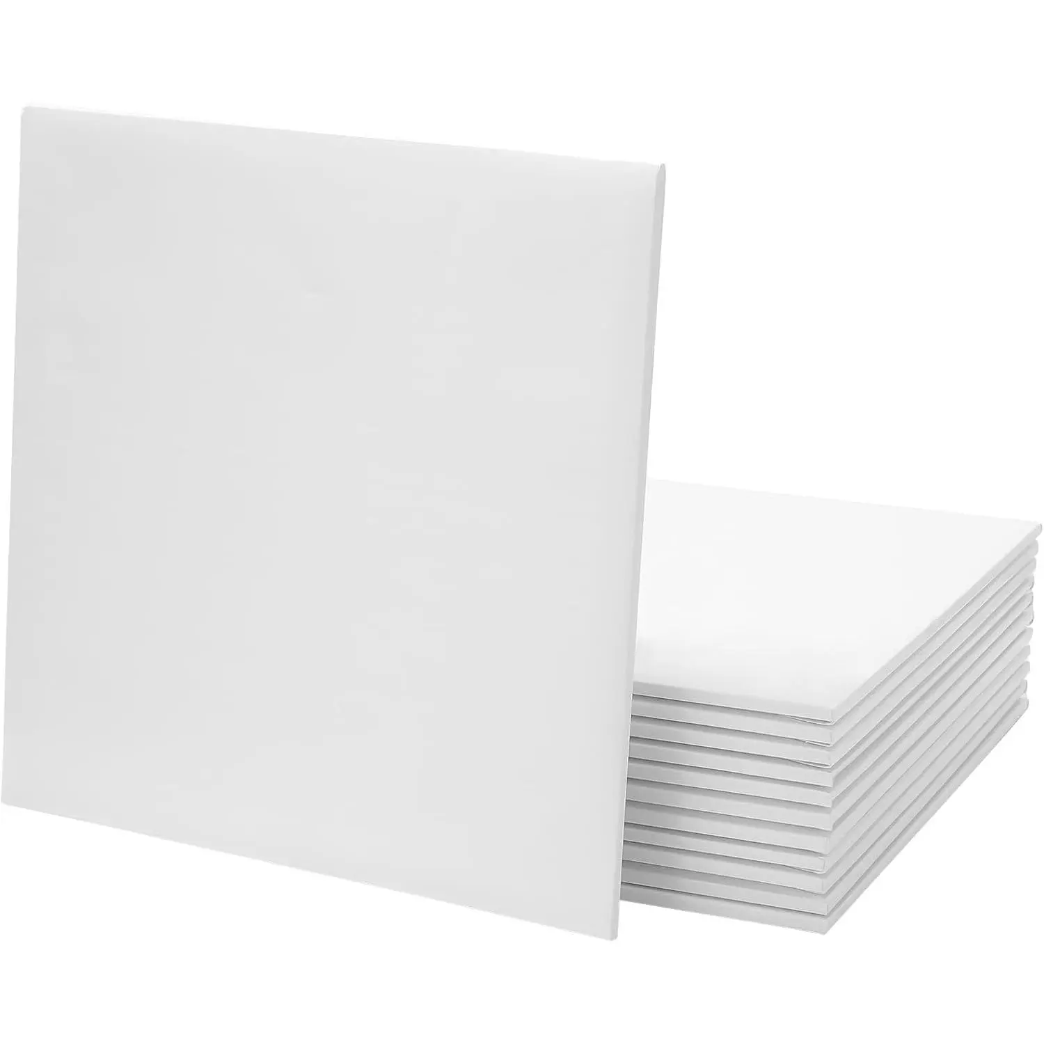 12pcs Cake Boards Square Cake Boards, Sturdy Corrugated Paper Cake Drums, Greaseproof & Food-Safe Cake Base for Birthday Wedding Baby Shower, Bulk for Home