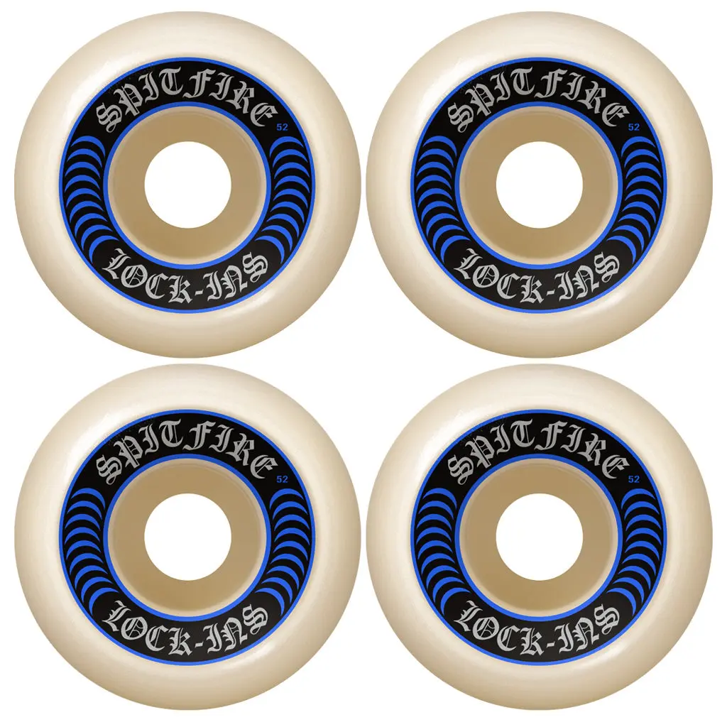 Spitfire Wheels F4 99A Lock Ins Formula Four 55mm