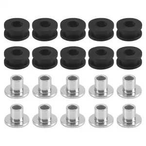 10pcs Motorcycle Rubber Grommets For Honda For Yamaha For Suzuki For Kawasaki Fairings