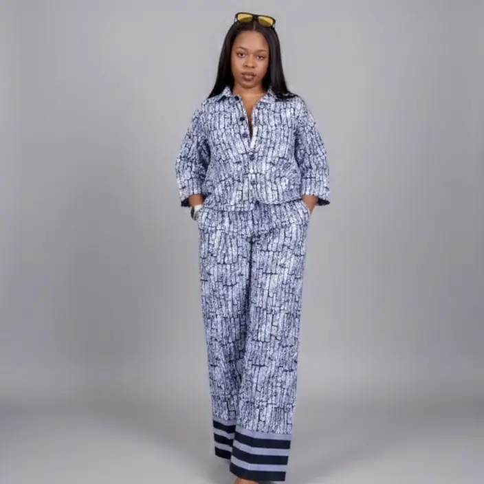 African Ankara matching set