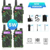 4 Pack UV5R 5W Camouflage