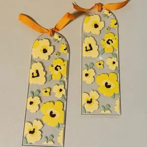 Yellow Flower Bookmark