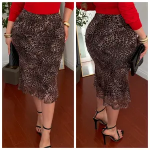 Leopard Midi Skirt