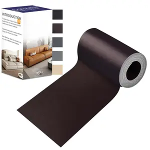 Leather Patches for Furniture,Self Adhesive Leather Repair Patch,Leather Patch Tape kit for Couch, Seat, seat,Loveseat (Dark Brown, 3.1"x 60"(Fine-Grained))