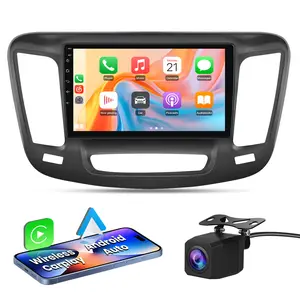 Car Stereo for Chrysler 200C 200S 2015-2017 touch screen has Android Auto Wireless Carplay, Bluetooth WIFI supports GPS Navigation
