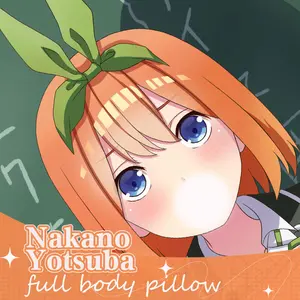 The Quintessential Quintuplets Nakano Yotsuba Double-Sided Print Hing Body Pillowcase Otaku Cosplay Pillow Cover