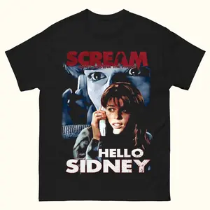 Hello Sidney Prescott Scream Vintage Unisex T-Shirt