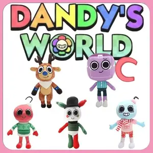 Dandy's World Dapperly Festive Looey or Cloudy Dream Boxten Plush Toy Game Peripheral Bobette or Blue Bell Rudie Dolls Kids Toys