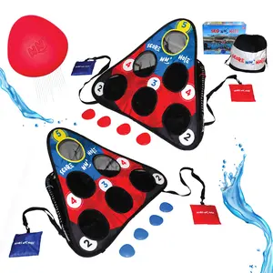 SKIP NN' HOLE Game Set - Stonne Skipping Meets Cornhole Family Fun Game Family Board Games