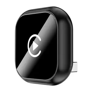 2026 Wireless CarPlay Adapter for iPhone/Android - Quick Connect, Hands-free Calling Support, CarPlay Dongle with Electronic Charger