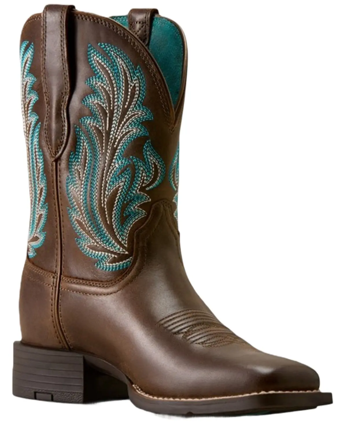 Ariat Women's Women'S Round Up Filly Performance Western Boot Broad - 10080408