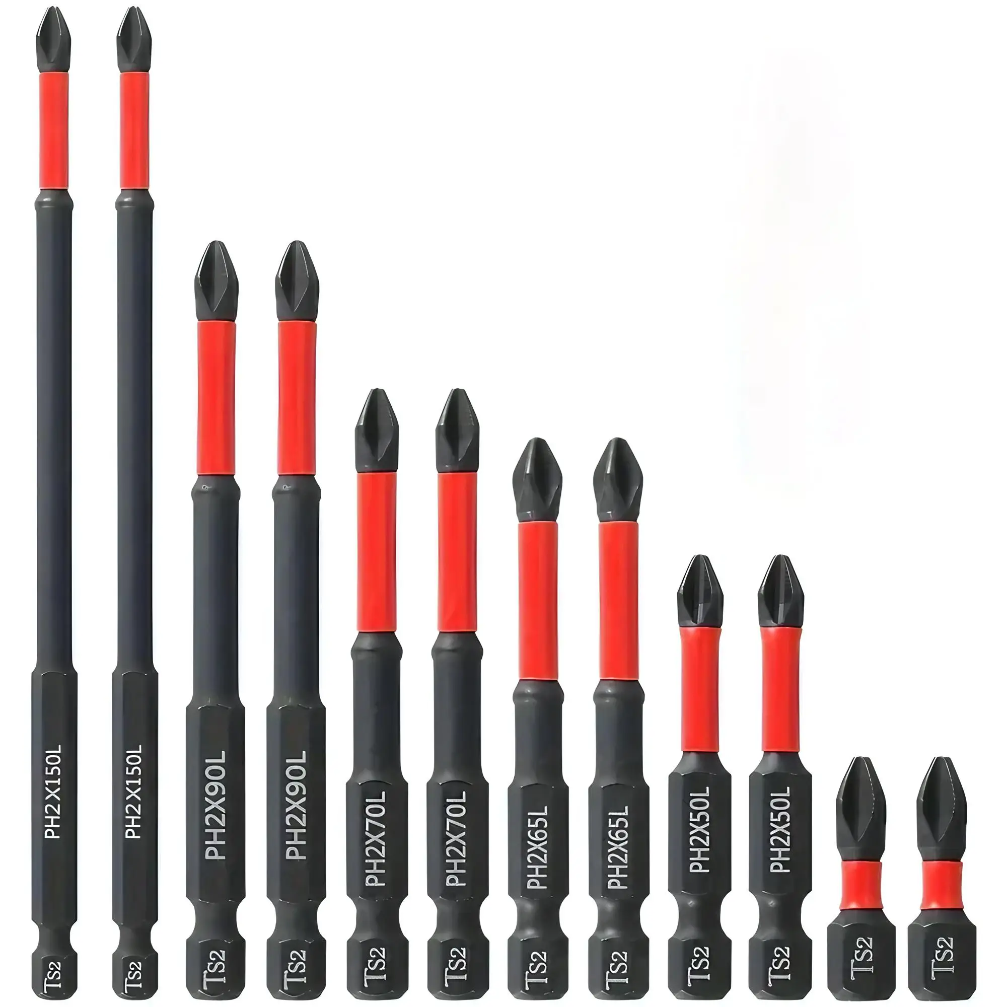 High Torque Phillips Screwdriver Bit Set, Anti-slip Hex Shank Drill Bit Set, Power Tool Accessories for Electric Drill & DIY