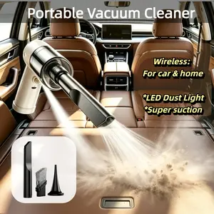 Portable household vacuum cleaner, car vacuum cleaner, wireless handheld car vacuum cleaner, high suction power, high-power car vacuum cleaner