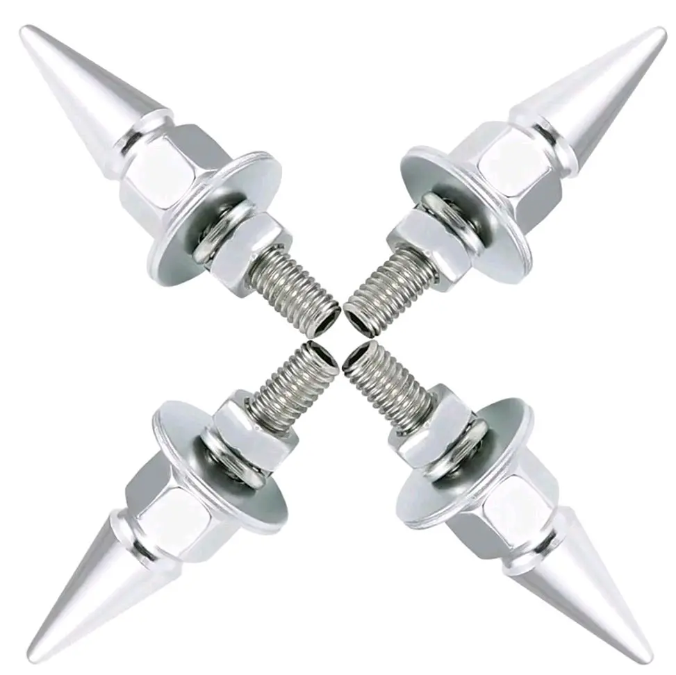 License Plate Spikes 4 pack